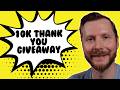 Thank You for 10,000 Subscribers + Giveaway