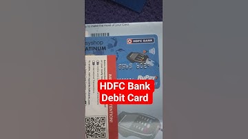 HDFC Bank Debit Card Unboxing 🔥 | New ATM Card Full Review | HDFC Welcome Kit 2025 | Cool Jankari
