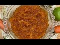 How To Make Saffron Carrot Apple Jam - Persian Style Saffron Carrot Jam -Moraba Sib va Havij