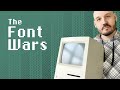 The Font Wars—PostScript, TrueType, the Mac and the success of desktop publishing