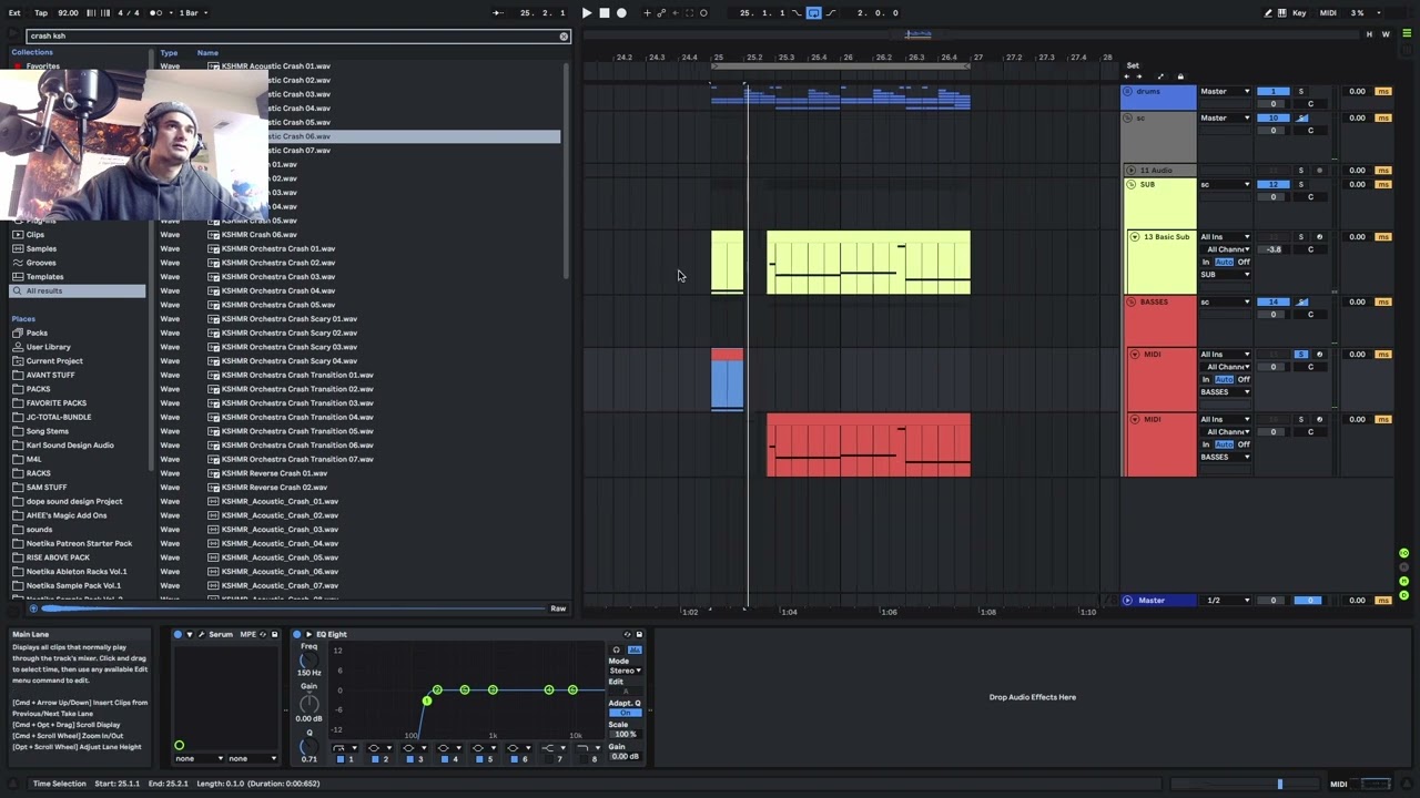 Daily Bread Style Drop in Ableton