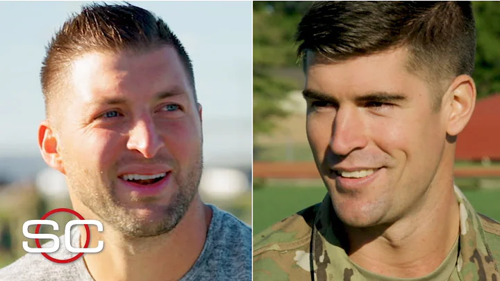 Tim Tebow interviews former Patriots DE who joined...