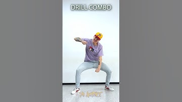 Krump Dance TUTORIAL - FOOTWORK combination by Lil Spitfire