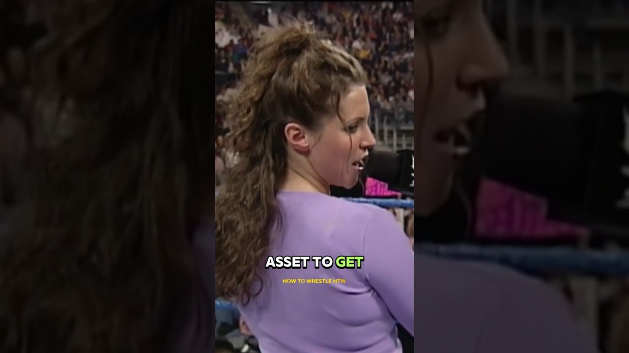 Stephanie McMahon Slaps Her Mother #stephaniemcmahon #lindamcmahon #wrestling