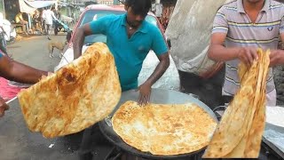 Biggest Paratha Making Recipe in Hindi | Indian Street Food