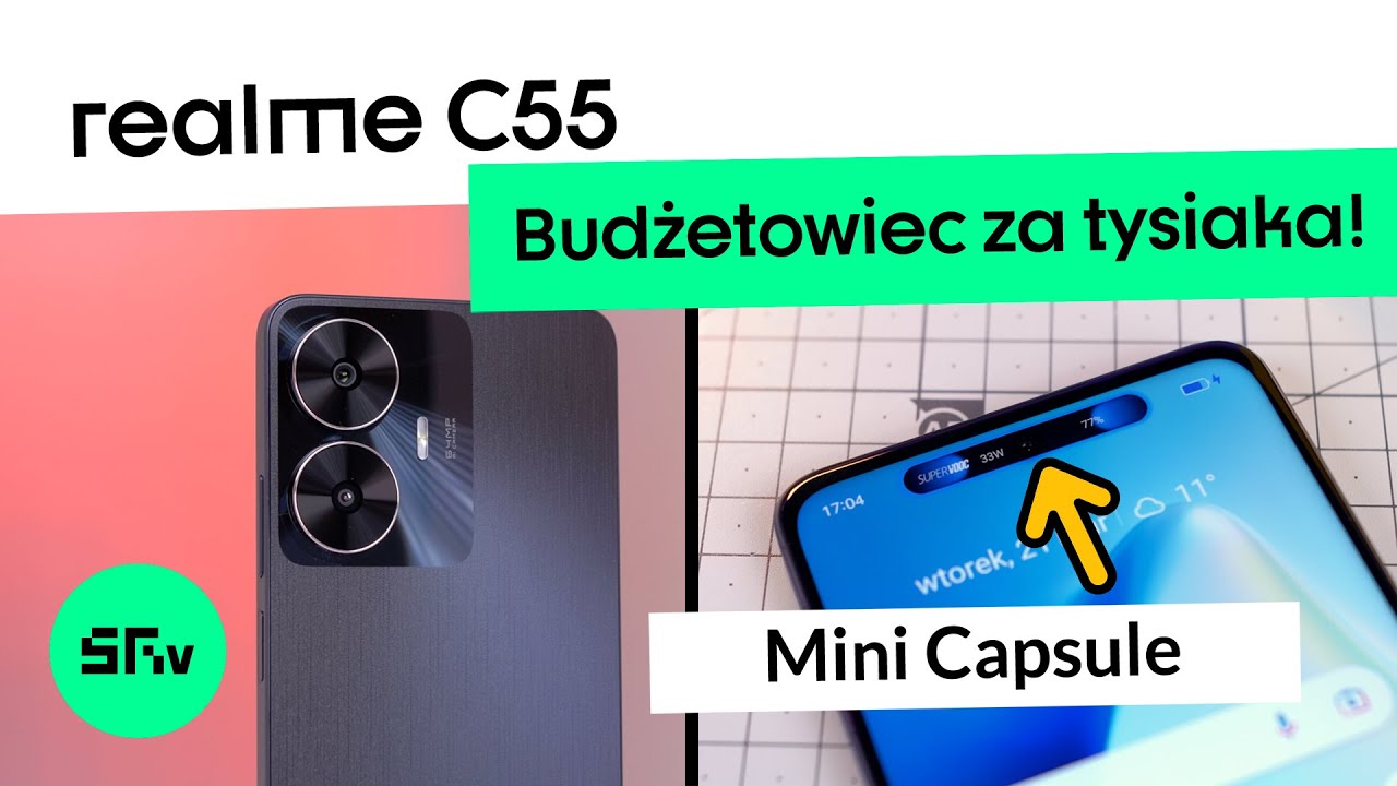 Realme C55 8/256GB Czarny - Cena, opinie na