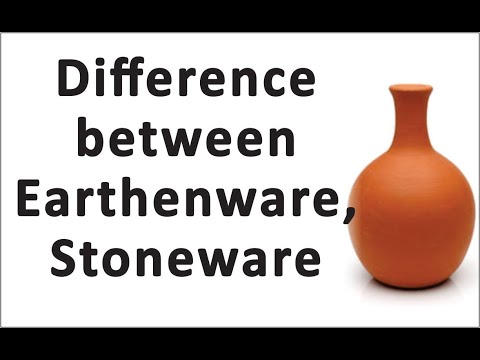 Difference between Earthenware and Stoneware, Construction material, Civil Engineering subject topic