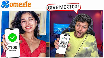 Asking Random People For $100 on Omegle