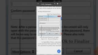 11th computer application chapter6 saving with password