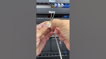 How to terminate a Panduit Patch Panel #poseidwntech #panduit #networking #rack