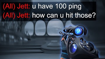 The *BEST* 100 Ping VALORANT Player