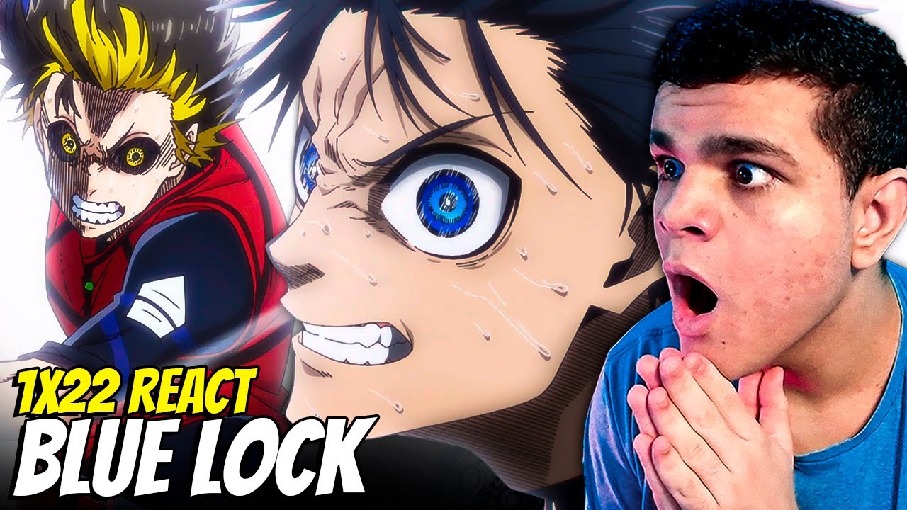 FIQUEI MALUCO COM ESSE JOGO!! React Blue Lock EP. 22 