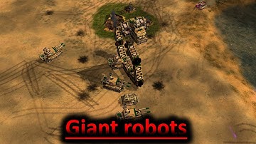 C&C Generals Zero Hour - Generals: Giant Robot Edition - Toxin General / One Big Python