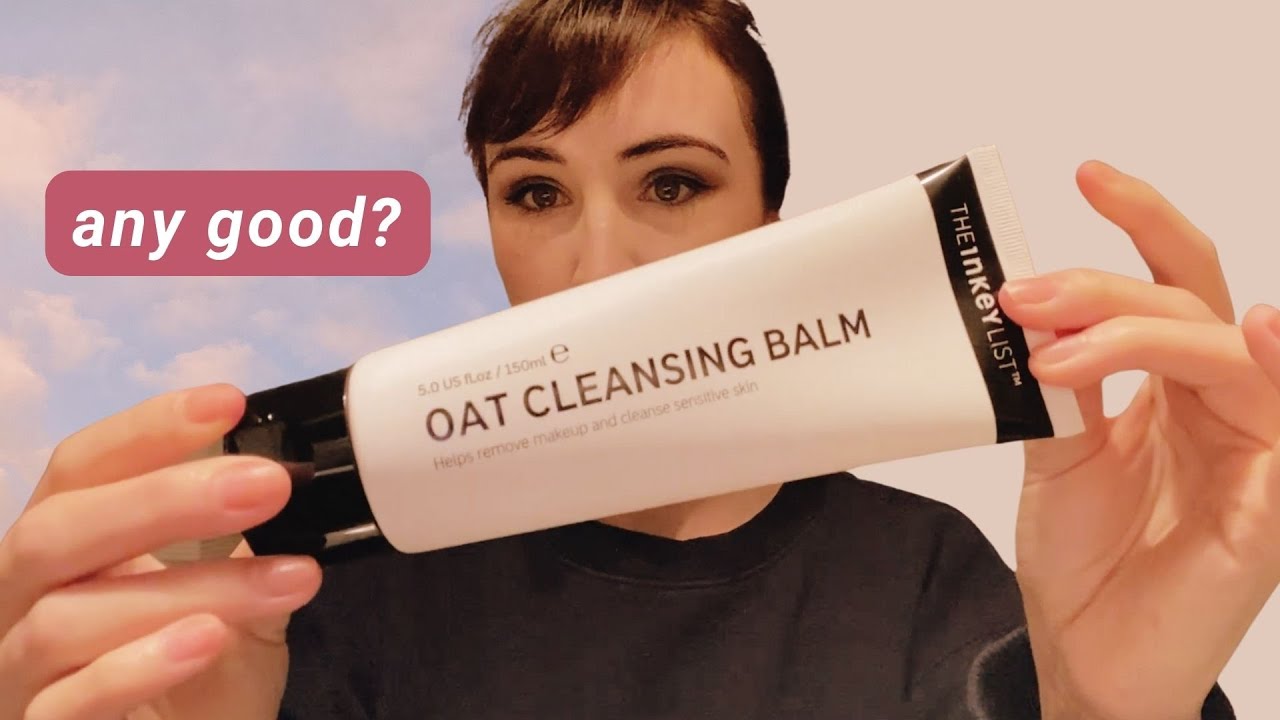 video THE INKEY LIST Oat Cleansing Balm