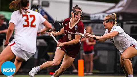 Dramatic finish to Boston College-Maryland 2022 women's lacrosse semifinal