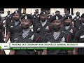 Drill performance of 320 police general recruits at the rpts kumasi