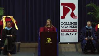 2018 Graduations: East High School  RPS 205
