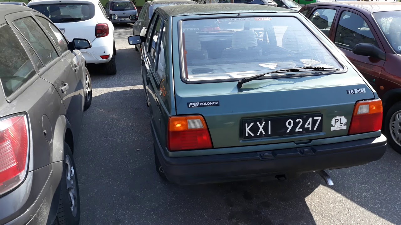 FSO Polonez Caro 1.6 GLI '96 - Start silnika - YouTube