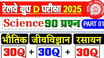 RRB Group D Science 100 MCQ