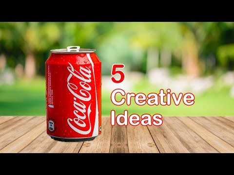 5 Creative Ideas From Cans Very Simple