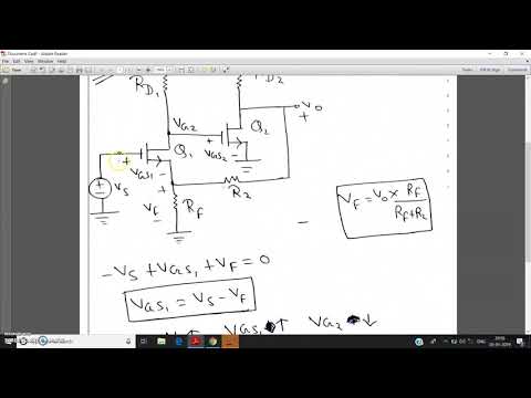 NMOS Inverter application in "Negative Feedback" circuit(Analog VLSI)