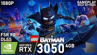 Lego Batman: LOTDK | RTX 3050 4GB Laptop | 5600H | 2x8GB | Gameplay Multi Settings
