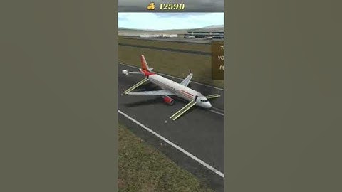 Crash landing #atcsimulation #aviation #dangerous #landing #realatc #atc #emergencylanding