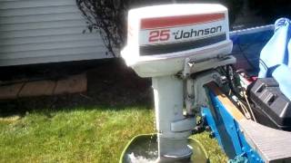 1979 Johnson 25 hp outboard