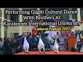 Cultural festival karakoram international university 2021  sports gala kiu 2021 kiu gilgitidance