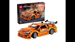 LEGO 42204 Fast & Furious Toyota Supra MK4 SPEED BUILD!