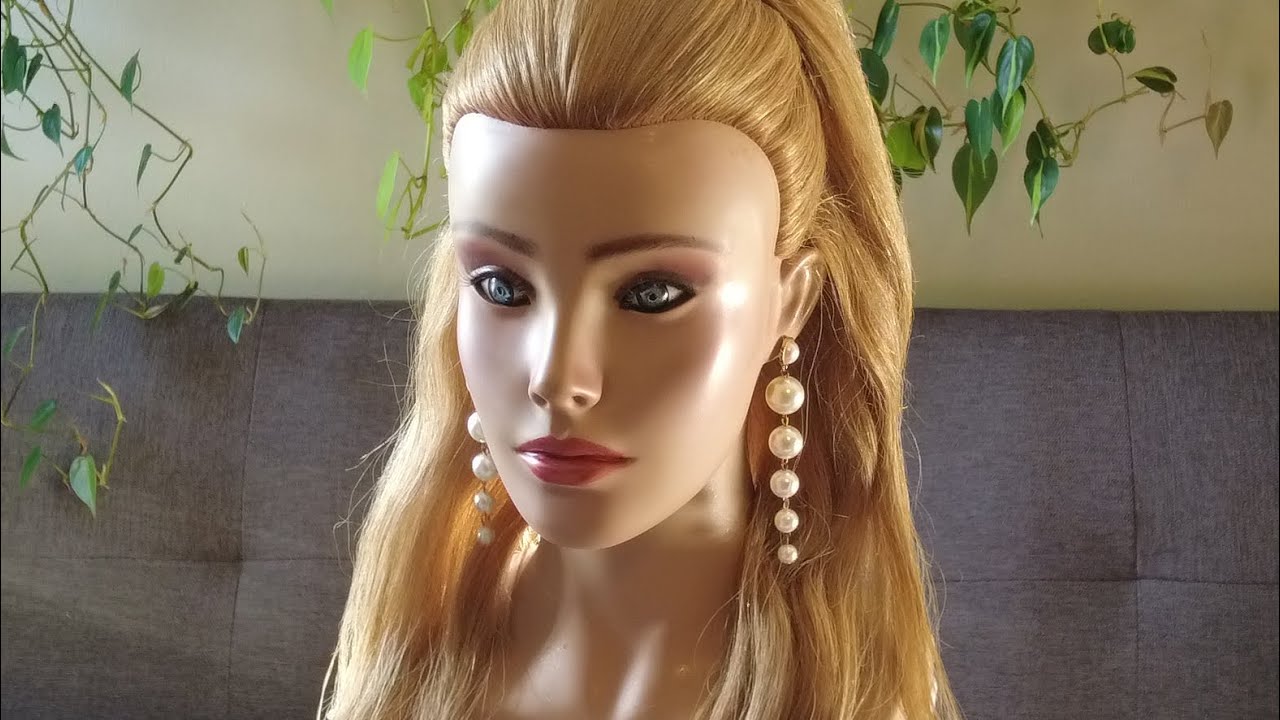 No Talking | ASMR | Hairstyling ~ Elegant Hairstyle ~ Perfectionist, Hair & Makeup, finishing Touch 