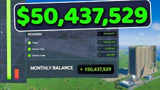 I Built the MOST PROFITABLE CITY in Cities Skylines 2 Net Worth