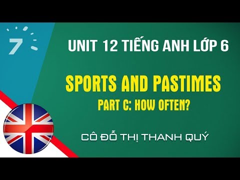 Unit 12 - Part C: How often? trang 130 SGK Tiếng Anh lớp 6
