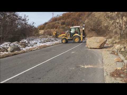 CAT 428F backhoe
