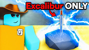I Beat Dead Rails Using ONLY EXCALIBUR