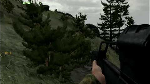 ArmA II + REVMod testing with G36