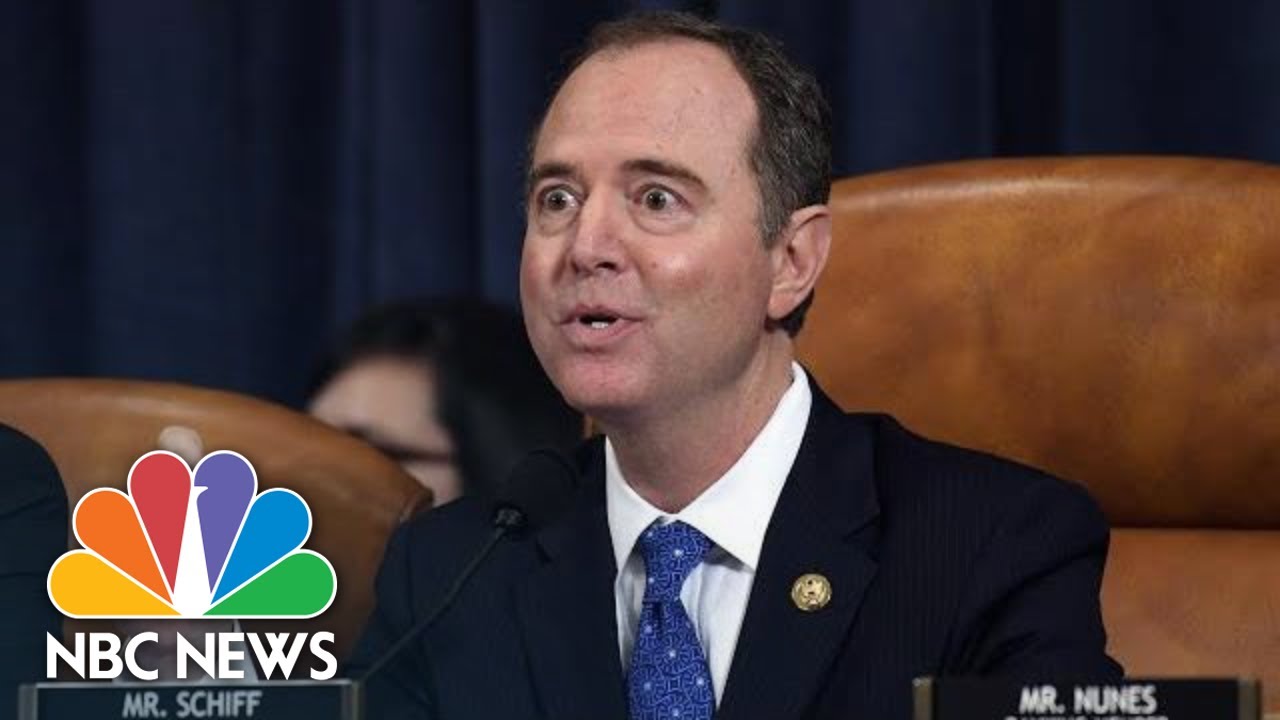 Schiff: Trump Doesn't Need To Say Words 'I Am Bribing The Ukrainian President' | NBC News