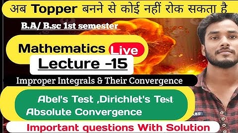 B.sc 1st sem Integral Calculus/ Abel