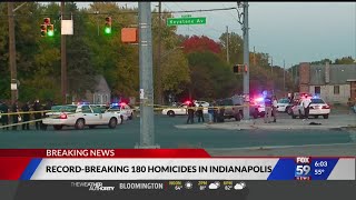 IMPD investigating 180th homicide