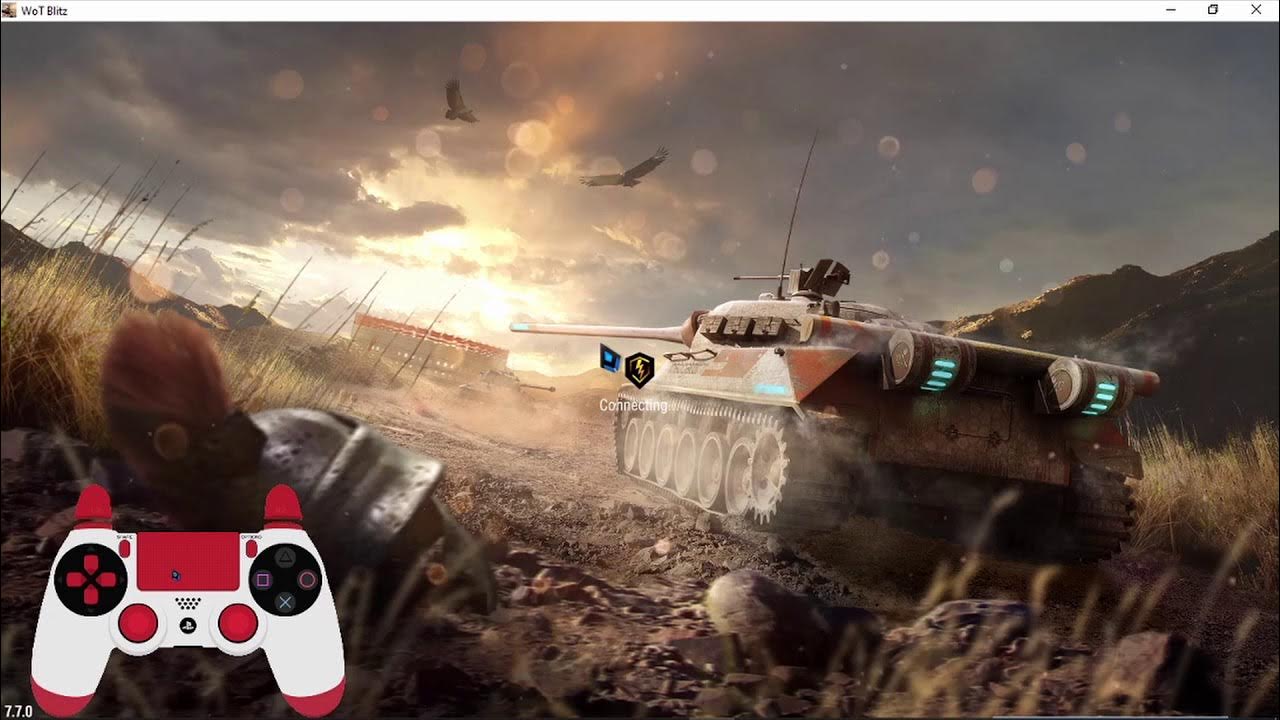 How to Play World of tanks blitz with ps4 controller(PC) YouTube