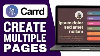 How to Create a Carrd Website With Multiple Pages (Step-by-Step)