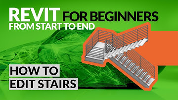 How to edit stairs in Revit : Revit tutorials for beginners (2021)