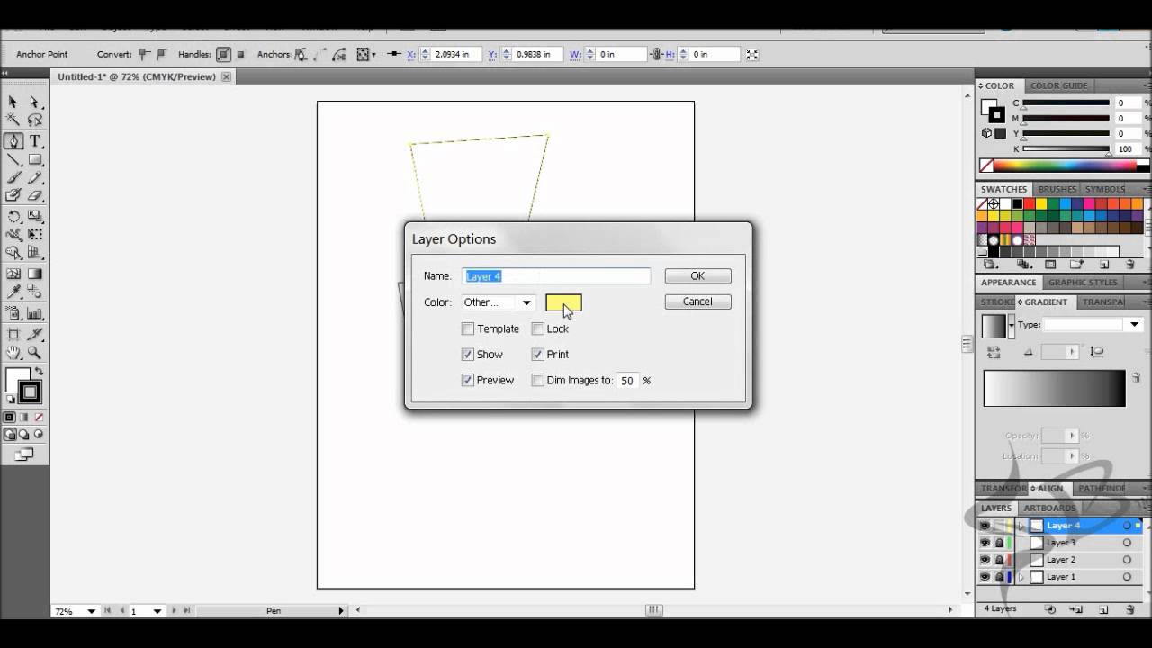 Change Color Of Image In Illustrator