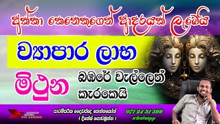 Mithuna Lagna Palapala | 2024 June | Srilanka horoscope reading | Astrology Prediction | Gemini