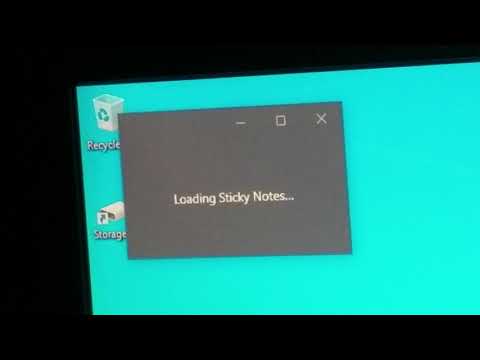Sticky Notes Not Loading FIX - 100% Works! (8/21/20)