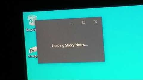 Sticky Notes Not Loading FIX - 100% Works! (8/21/20)