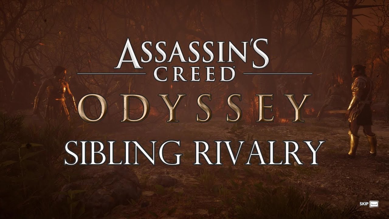 gaming logo Assassins Creed Odyssey - Sibling Rivalry