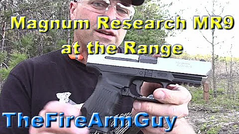 Magnum Research MR9 at the Range - TheFireArmGuy