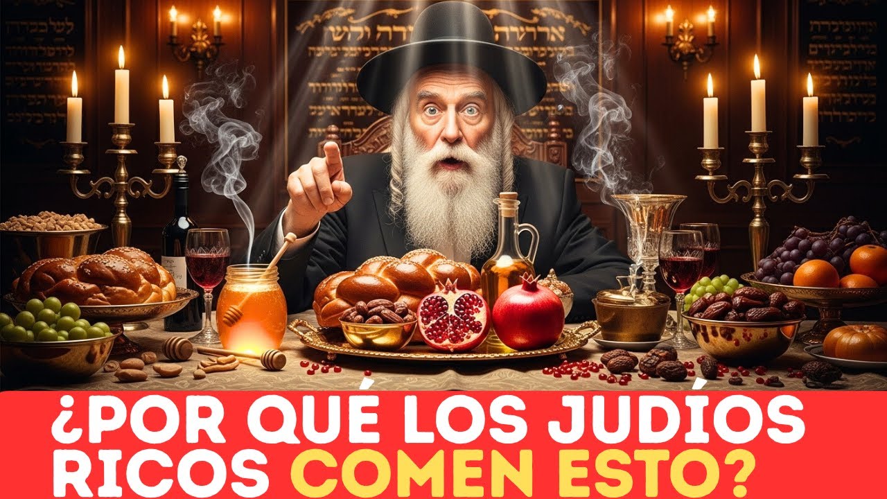 Los 5 ALIMENTOS que los judíos ricos comen TODOS los días para mantener la abundancia.
