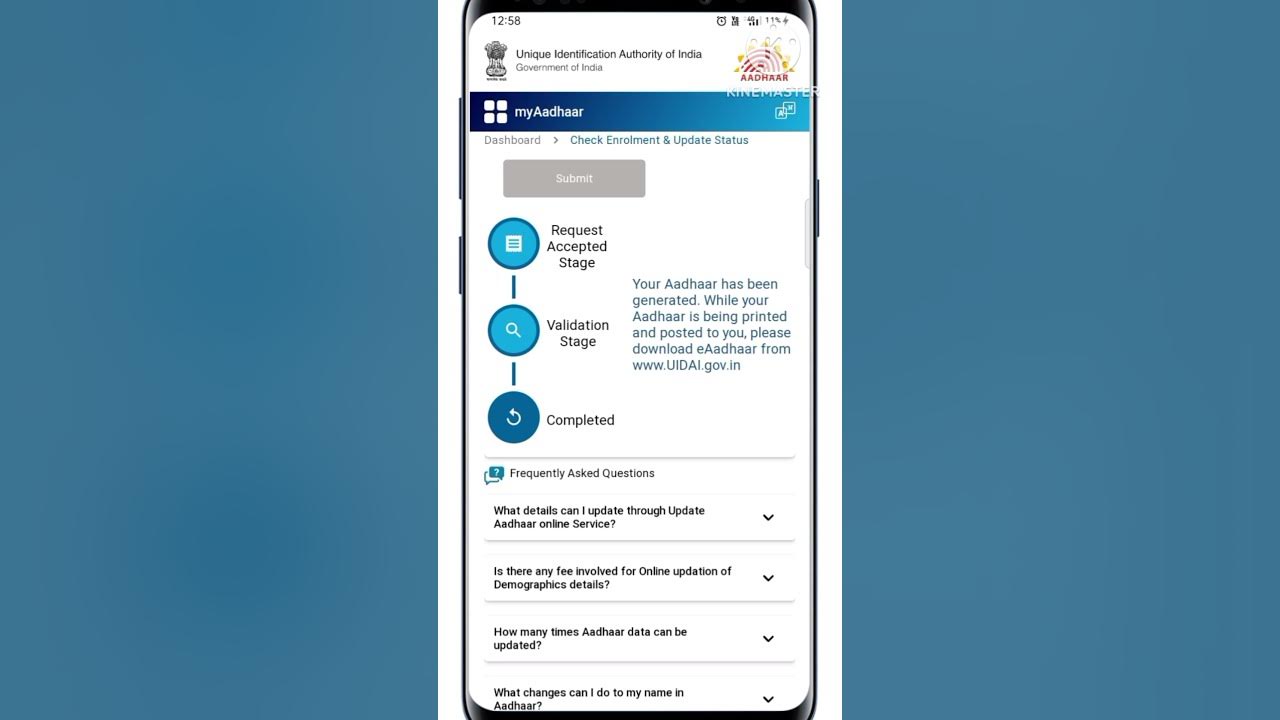 your-aadhaar-has-been-generated-uidai-error-solved-youtube